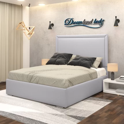 Alexis Luxuries Upholstered Bed Frame With Optional Ottoman Storage-Colour-Variation