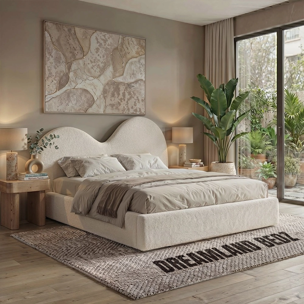 Best Cloud Wave Teddy Boucle Bed Uk