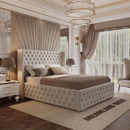 Duke Chesterfield Winged Bed In Uk