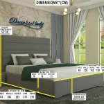 NEW 2024 Florida Bed Frame-Dimension