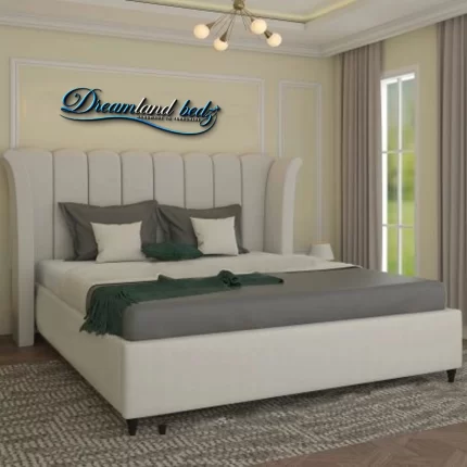 The Britannia Wingback Divan Ottoman Bed