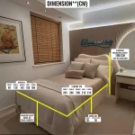 ascot-boucle-bed-frame-dimension-size