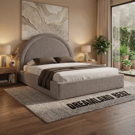 Best Could Curved Teddy Boucle Bed Uk