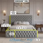 chesterfield-park-lane-ambassador-bed-dimesnion