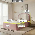 Dreamland Archway Pink Kids Bed Uk