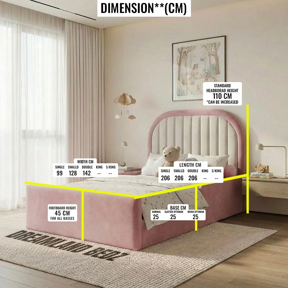 Dreamland Archway Pink Kids Bed Uk