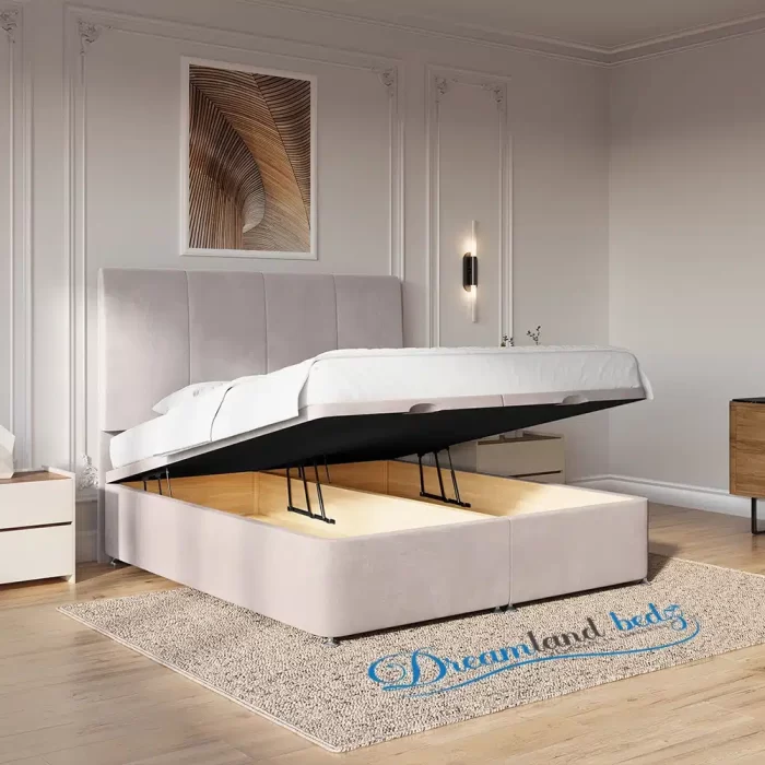 Prague Ottoman Divan Bed Left View