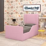 princess-pink-velvet-single-bed-frame