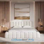 The Cloud Haven Bed Teddy Boucle Cream