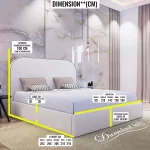 The Ontario Black Piping Bed - Image 2